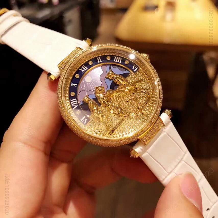 卡地亚CARTIER Rêves de Panthères猎豹装饰腕表