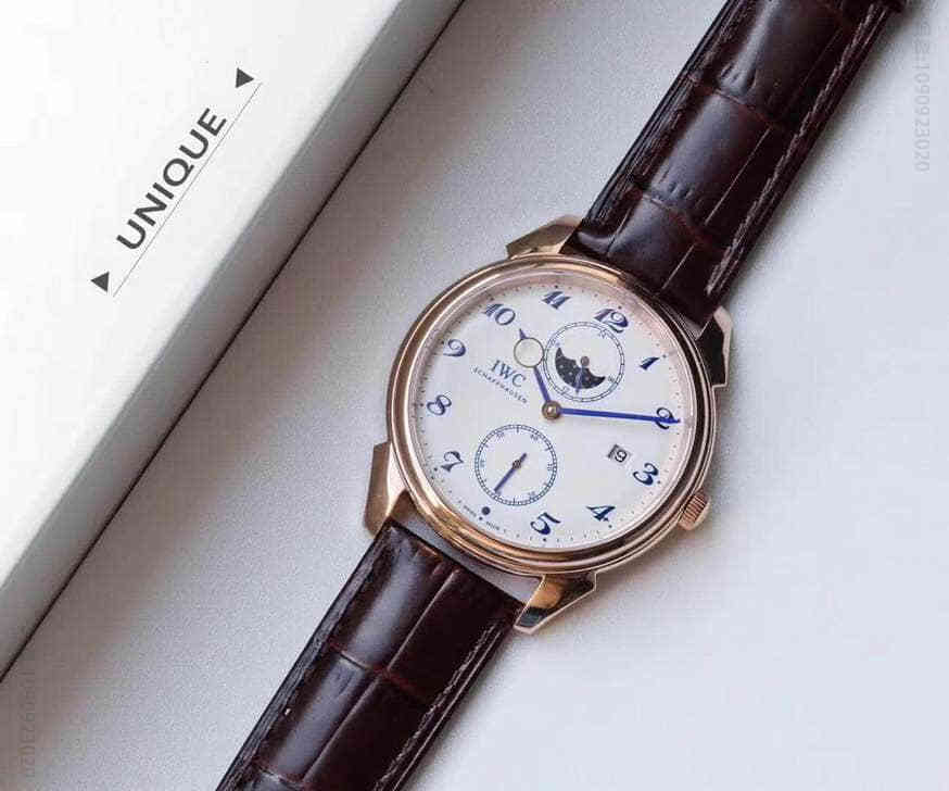 UF臻品 2023最新万国IWC葡萄牙系列12位真月相功能瑞士ETA2824-2机芯高端腕表