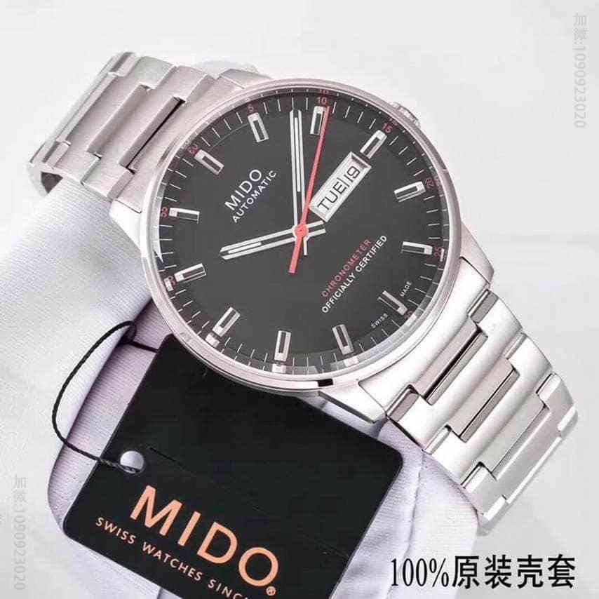 美度-MIDO 指挥官搭配瑞士EAT2836-2 全自动机械机芯原装壳
