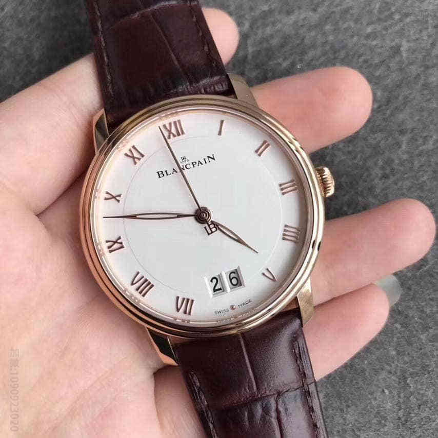 Blancpain宝铂开创系列R10-1103-53B腕表碳纤维格纹盘面酷炫带感加大剑型镂空指针器高端腕表
