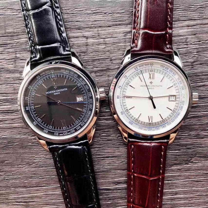 江诗丹顿-Vacheron Constantin 男士三针机械腕表
