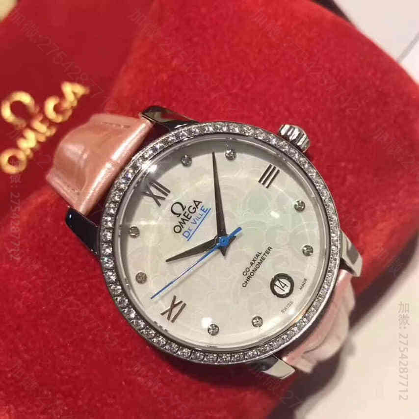 原版欧米茄女款手表 欧米茄手表 OMEGA-欧米茄蝶飞系列双拱蓝宝石玻璃镜面原装欧米茄2500机芯女表 原版欧米茄女款手表商城 