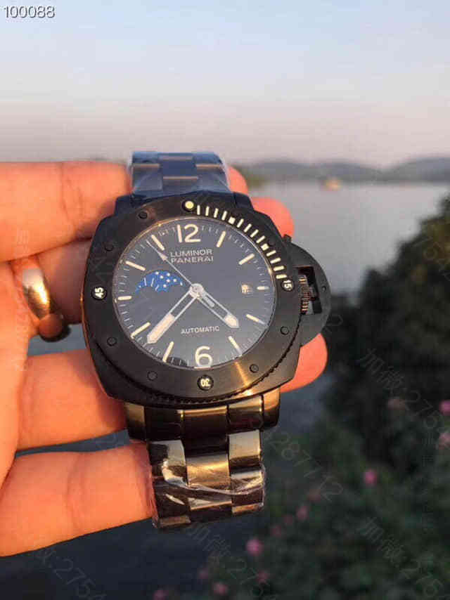 A货沛纳海手表 最新款Panerai沛纳海日月星辰系列 皇家海军指定专用表 