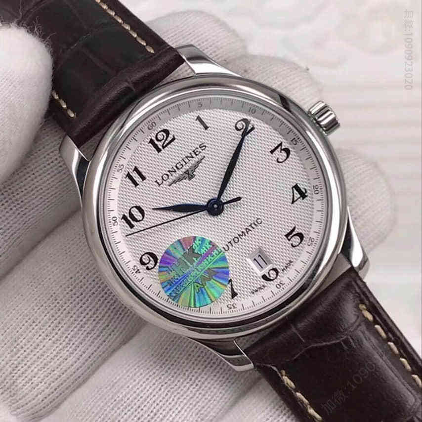 浪琴Longines名匠L.628.4系列.原装烧钢兰指针.德国进口油压字面.搭配海鸥2892机芯