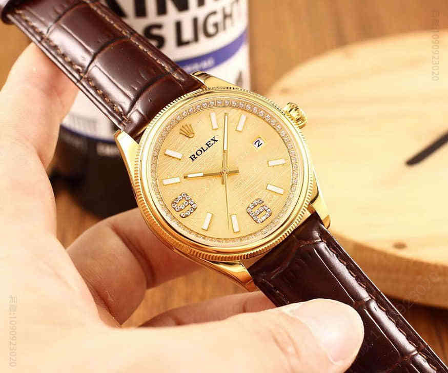 切利尼系列劳力士Rolex8215机芯微纳米电镀高端男表