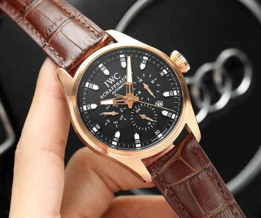 复杂多功能运动型IWC万国大飞进口9100自动机械机芯腕表