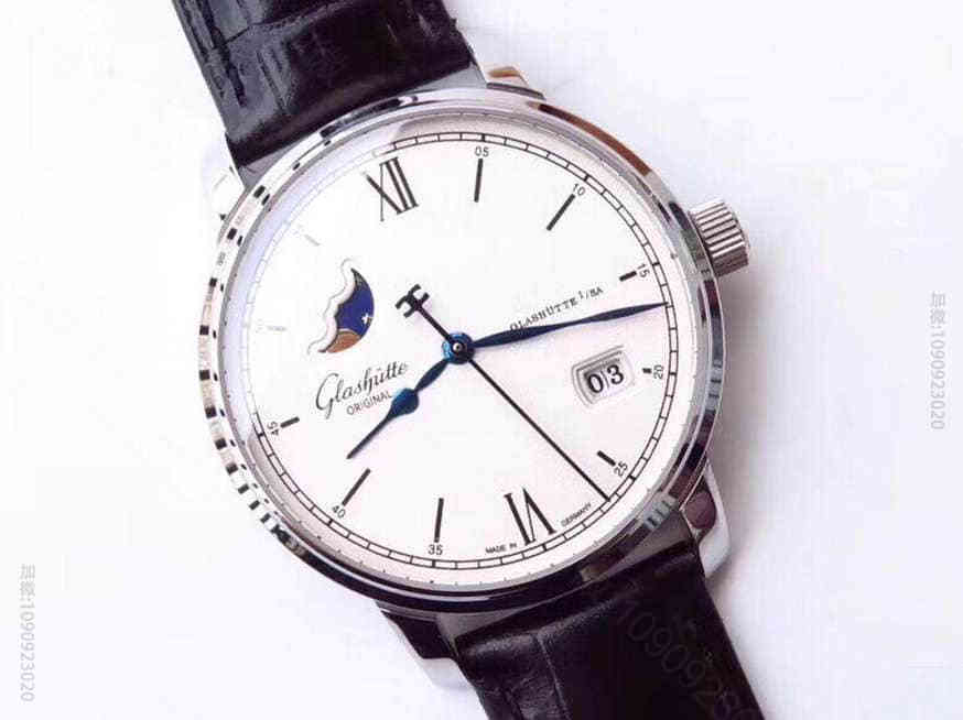 Glashütte Original格拉苏蒂原创精髓参议员大日历月相系列腕表