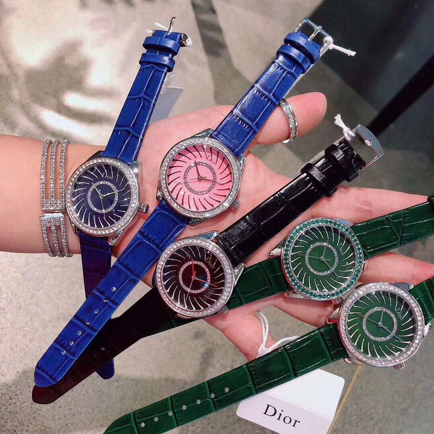 迪奥Dior 最新款 镶钻高级女士腕表
