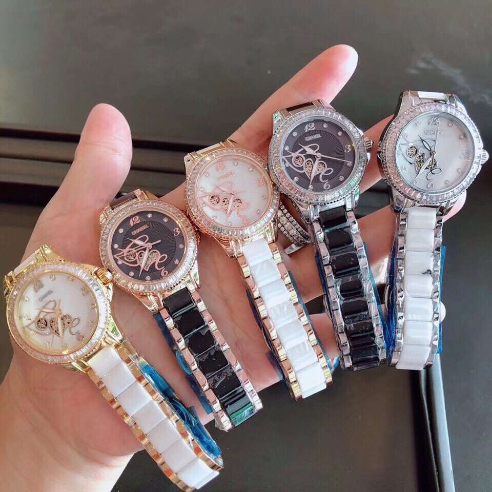 香奈儿-CHANEL 镂空系列陶瓷女装腕表