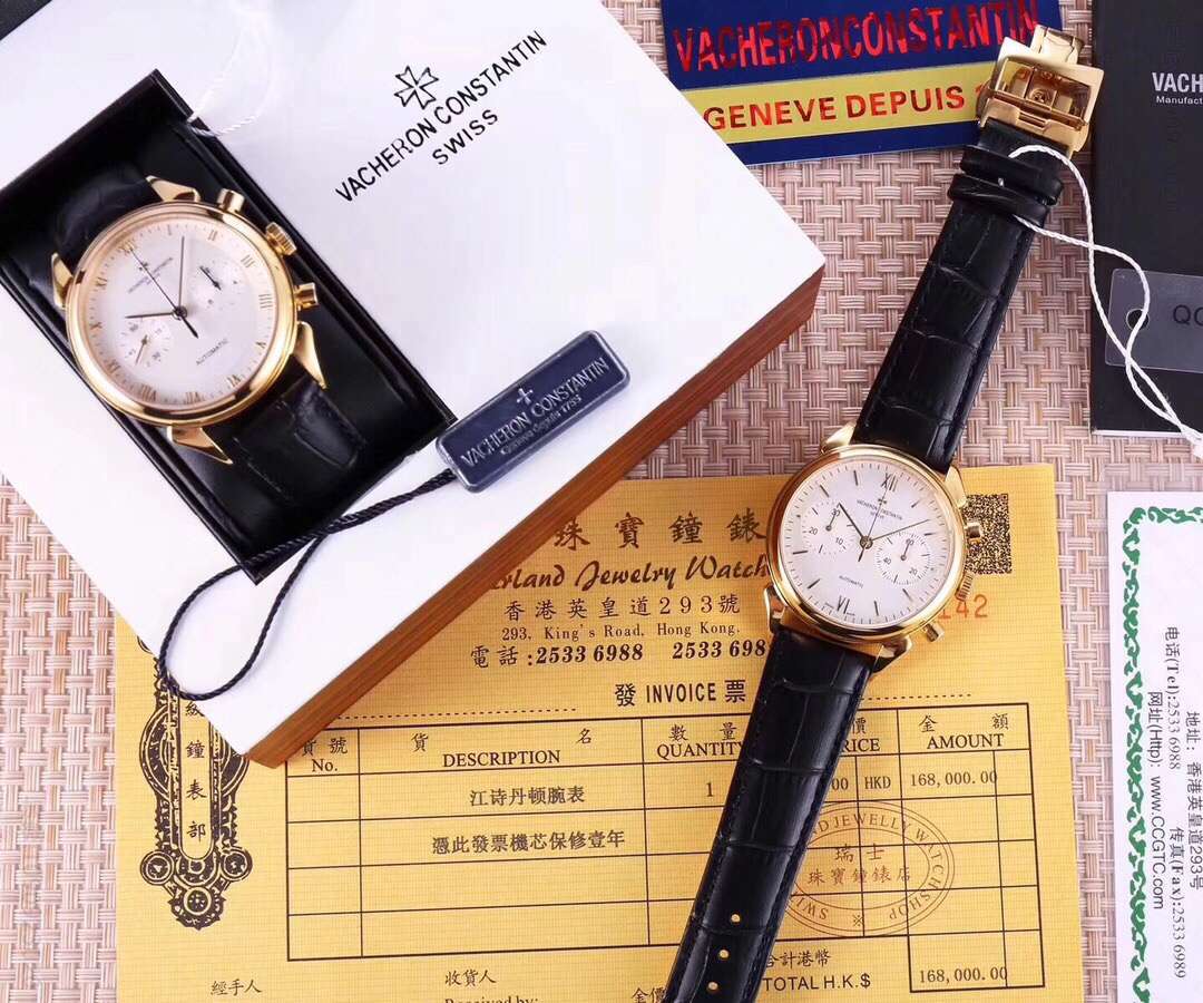 新款江诗丹顿Vacheron Constantin原装进口7750自动机械机芯高级腕表