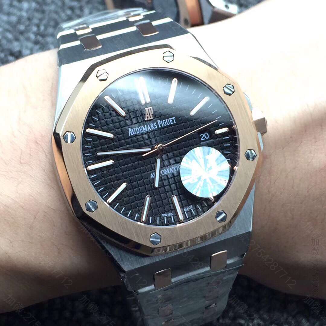高仿爱彼男士手表 爱彼(Audemars Piguet) AP皇家橡树系列3120机芯蓝宝石镜面男士腕表 爱彼男士手表图片 