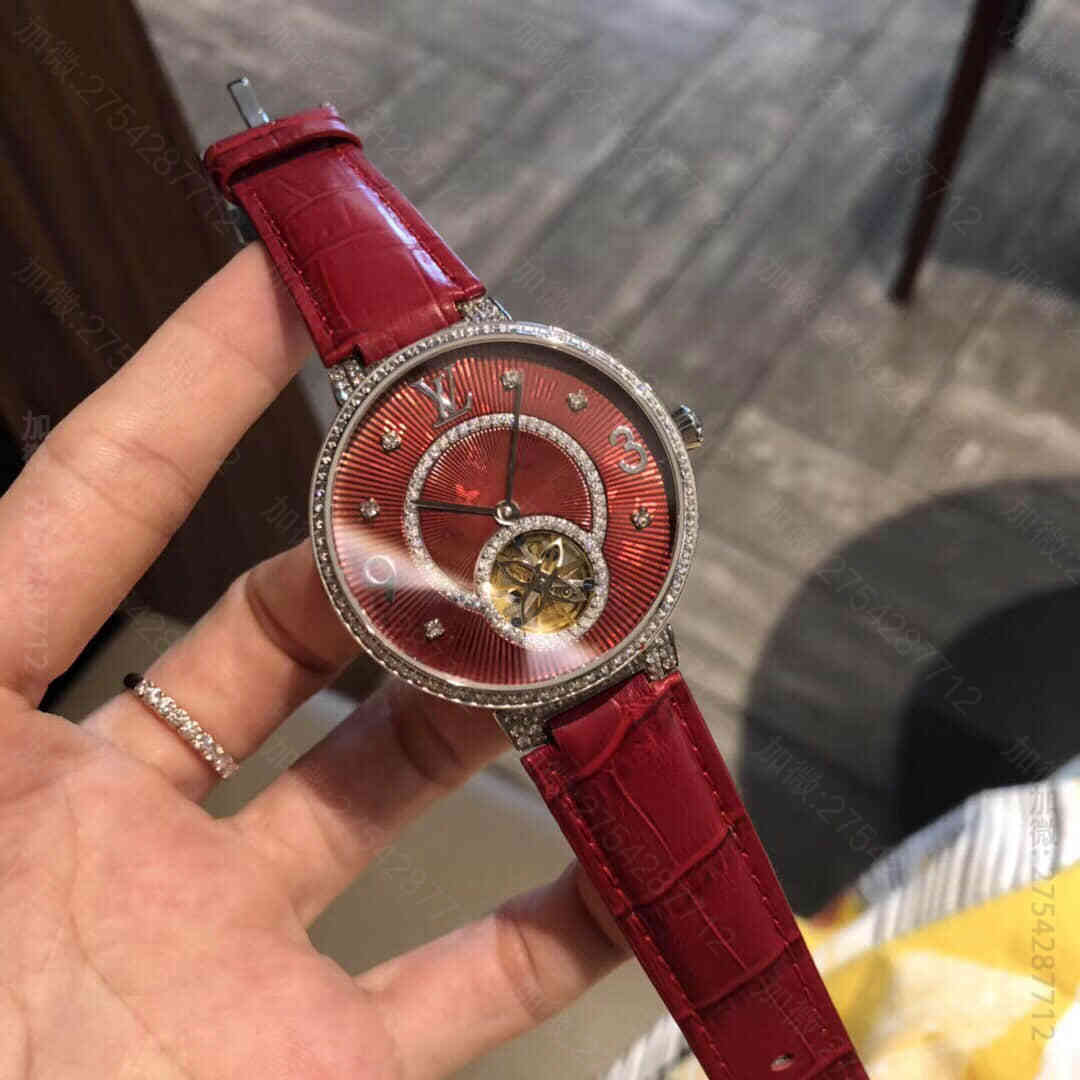 路易威登腕表 Louis Vuitton路易威登【大表头】高精镶钻字面Les Ardentes高级珠宝腕表 LV女士手表 