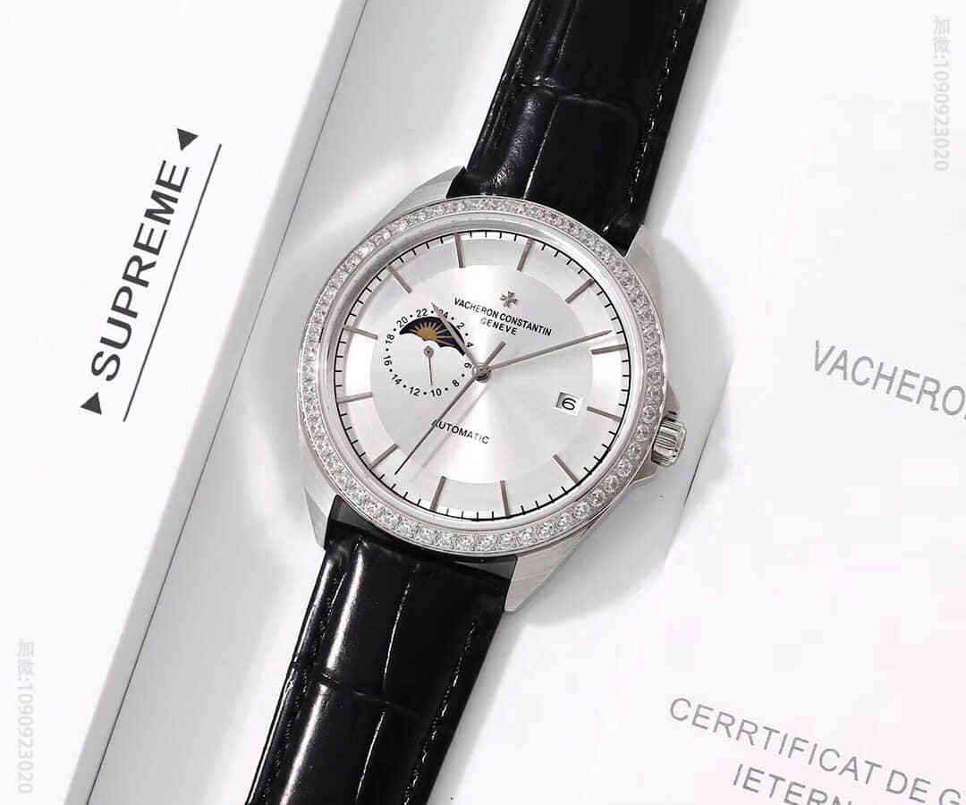 江诗丹顿Vacheron Constantin日月星辰系列原装进口8217机芯男装全自动机械腕表