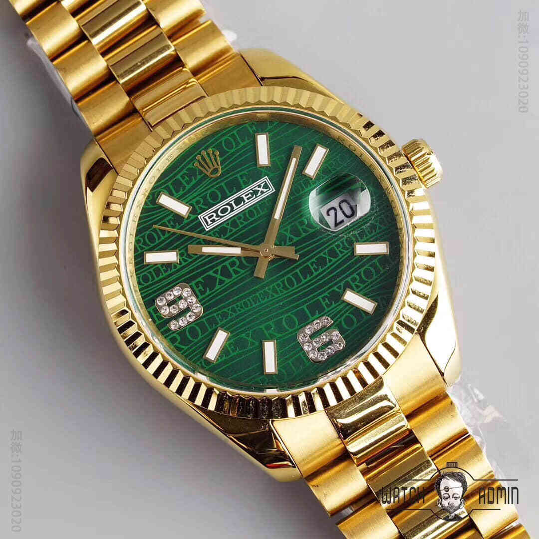 劳力士Rolex切利尼821A进口机芯三珠带男表