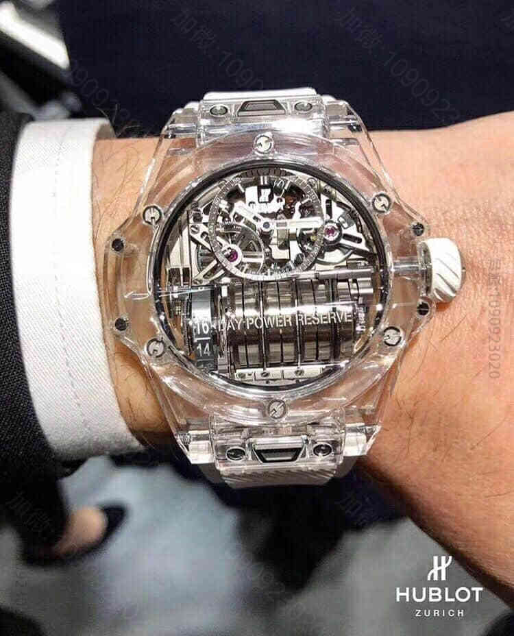 【HUBLOT 宇舶】长效动能Big Bang MP-11镂空腕表