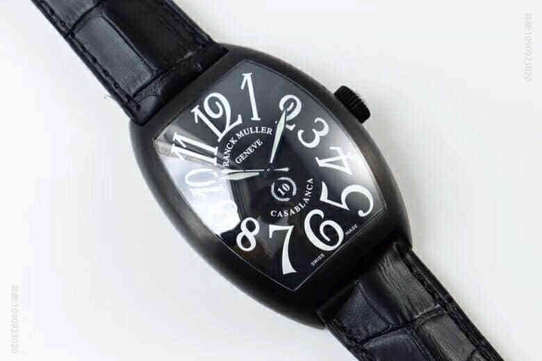 Franck Muller 法穆兰最新工艺烧蓝钢指针Casablanca系列8880腕表