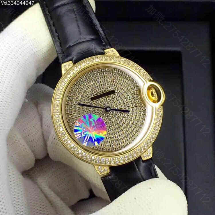 一比一卡地亚女款腕表 卡地亚Cartier36mm 蓝气球镶钻瑞士石英机芯女表 卡地亚女款腕表价格 