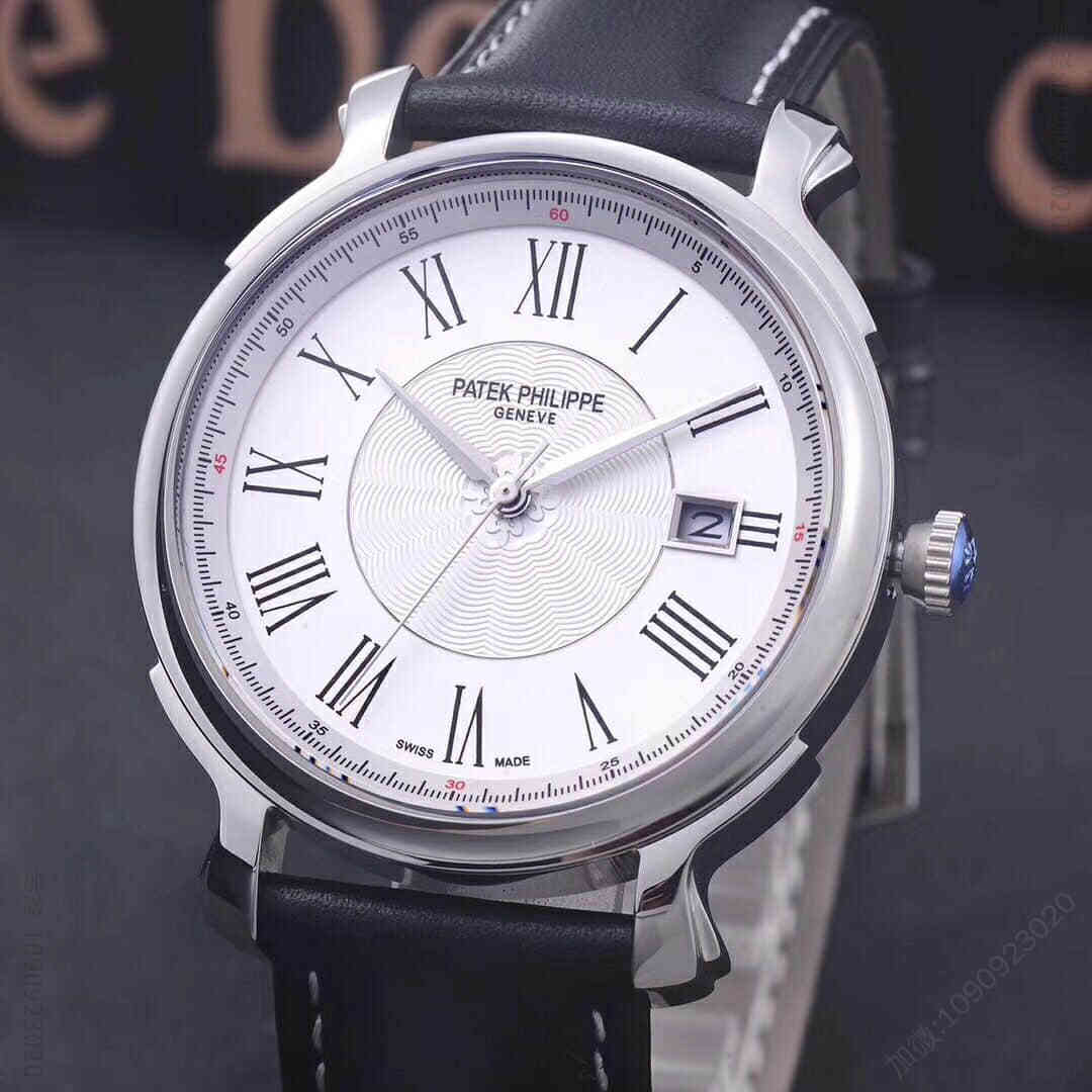 百达翡丽Patek Philippe-传承系列原装进口9015机芯商务款腕表