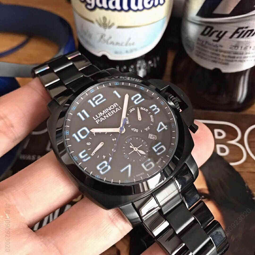 Panerai沛纳海2023最新款登场9100全自动机芯潜水腕表