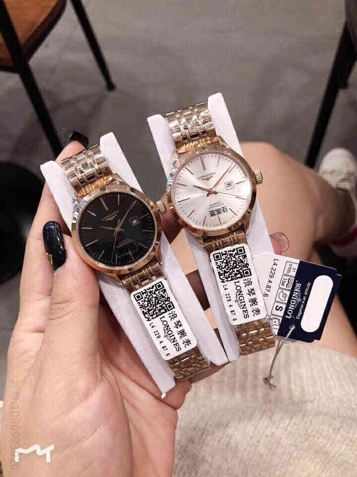 浪琴•LONGINES施华洛水晶钻进口石英机芯女表