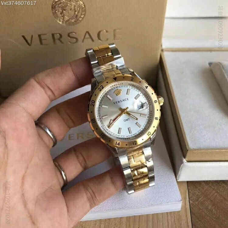 范思哲-Versace专柜最新款V11石英男表