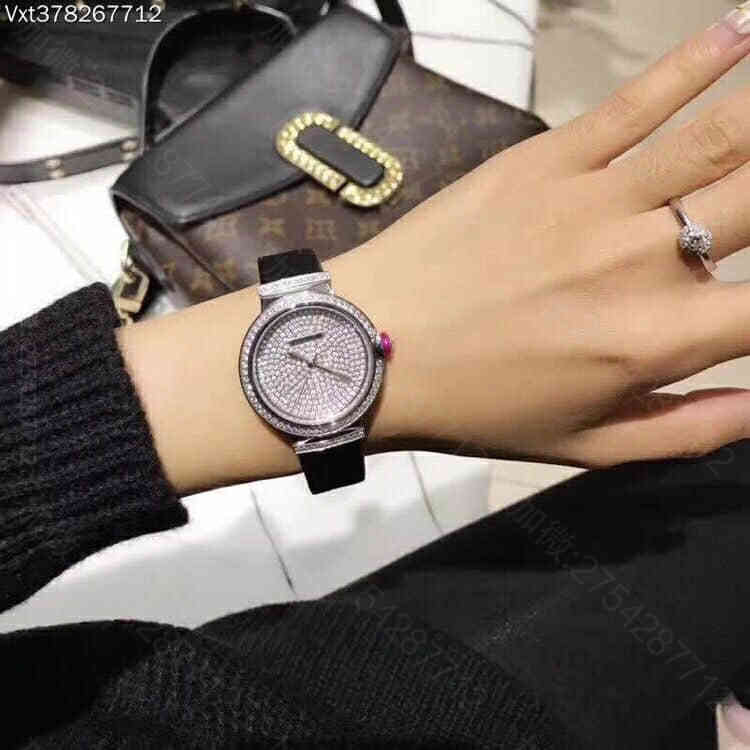 高仿宝格丽女士手表 奢华版，满天星BVLGARI【宝格丽】LVCEA系列新款女士腕表 宝格丽女士手表 