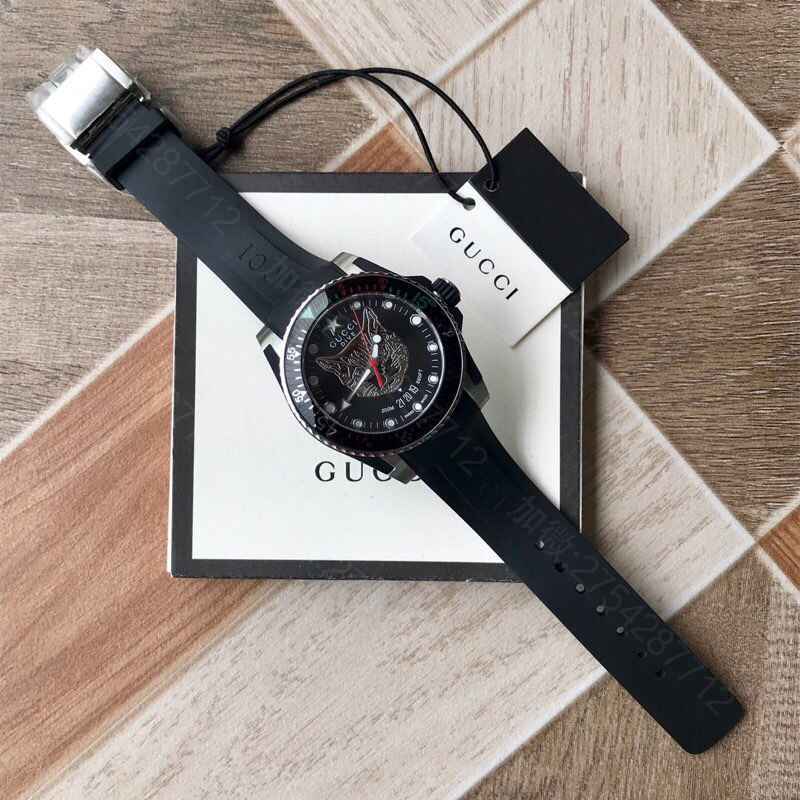 古驰情侣款腕表 Gucci 古驰原单中性潜水表 