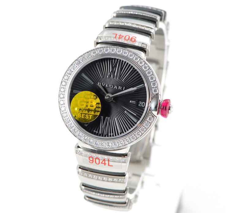 原版宝格丽女士手表 最高版本进口9015机芯机械BV宝格丽（BVLGARI）LVCEA系列腕表 宝格丽女士手表 