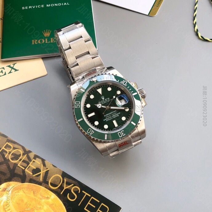 (劳力士ROLEX)冰蓝夜光904L钢腕表