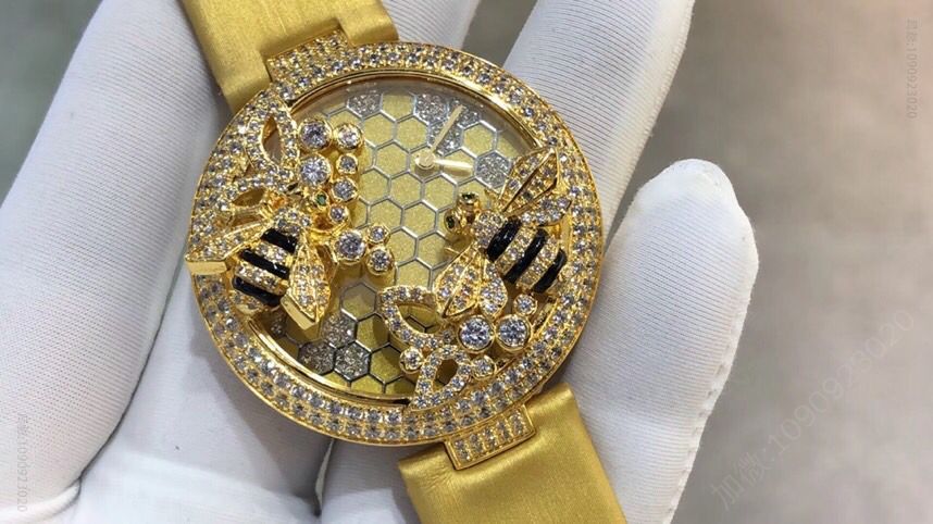 CARTIER-卡地亚 创意宝石BESTIAIRE系列 HPI00480 珐琅 40毫米 石英机芯 女士腕表