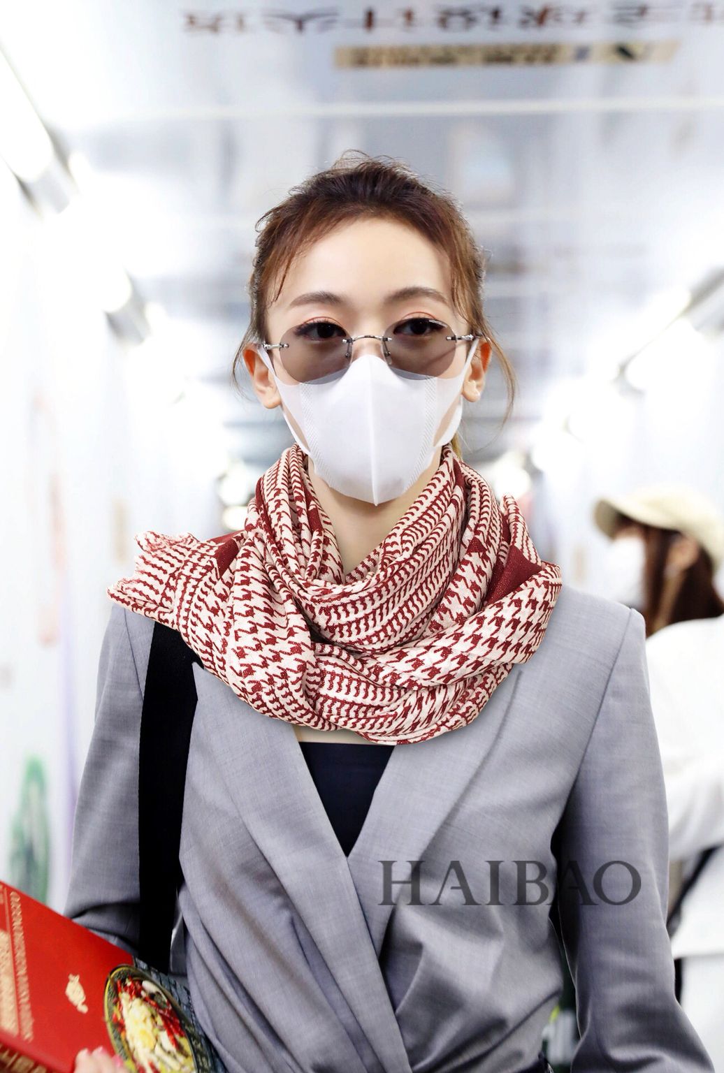 Dior迪奥银线叶片100%顶级纯羊绒围巾