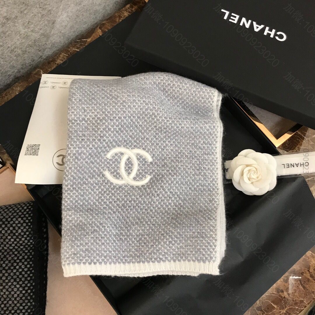 CHANEL香奈儿羊毛羊绒披肩