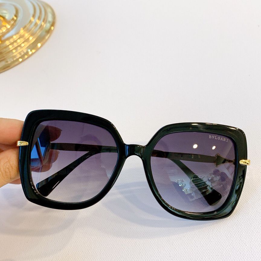 高仿宝格丽男女款眼镜 宝格丽眼镜网站 BVLGARI宝格丽字母logo装饰男女通用太阳眼镜 