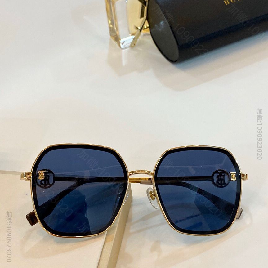 Burberry博柏利新款TB金属logo男女通用太阳眼镜