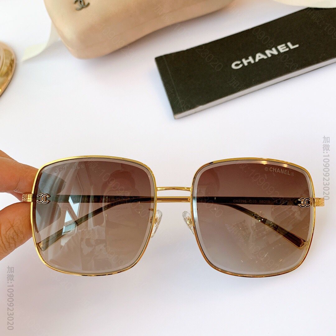 CHANEL香奈儿百搭简约方框太阳眼镜