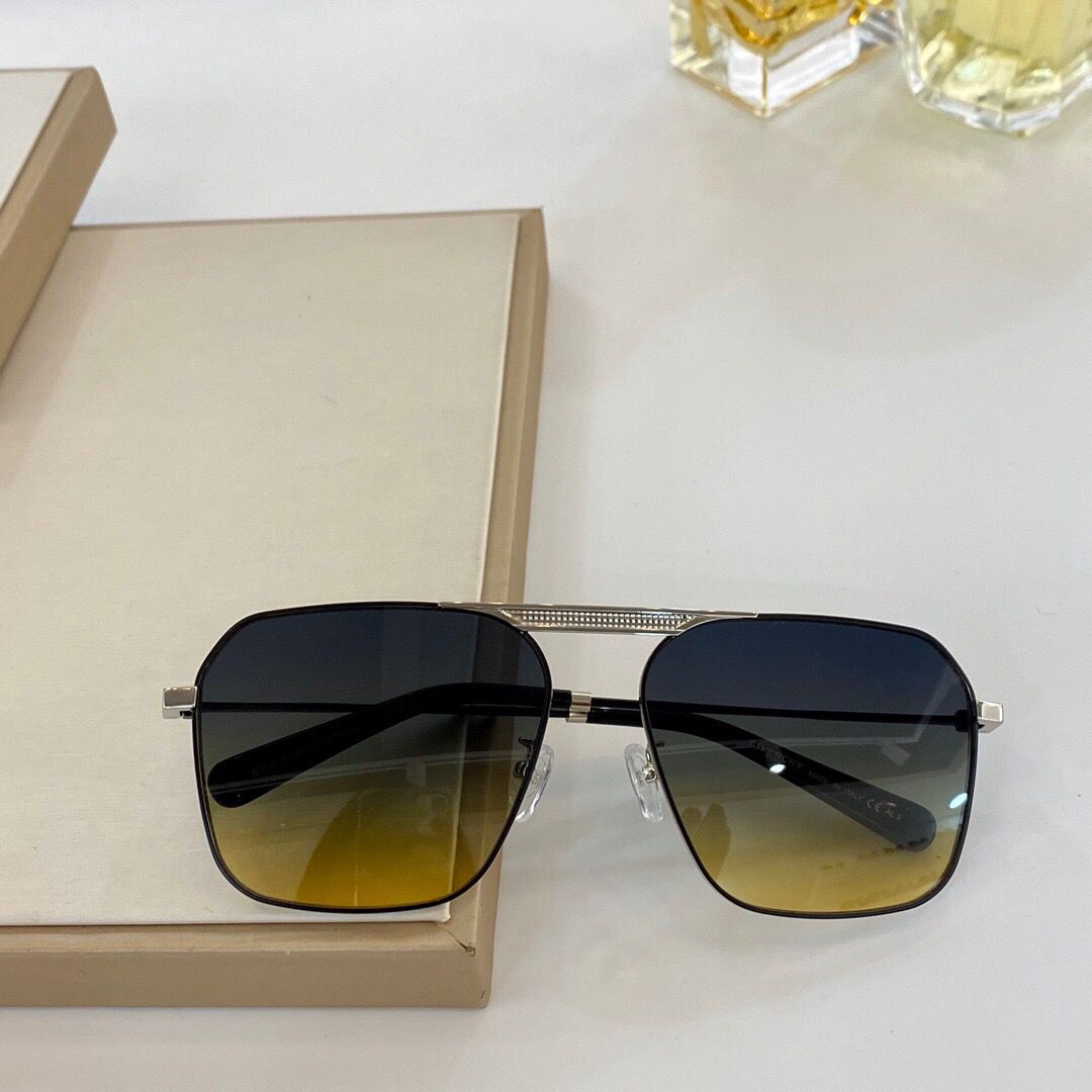 Givenchy纪梵希超轻细框镂空金属单梁太阳眼镜