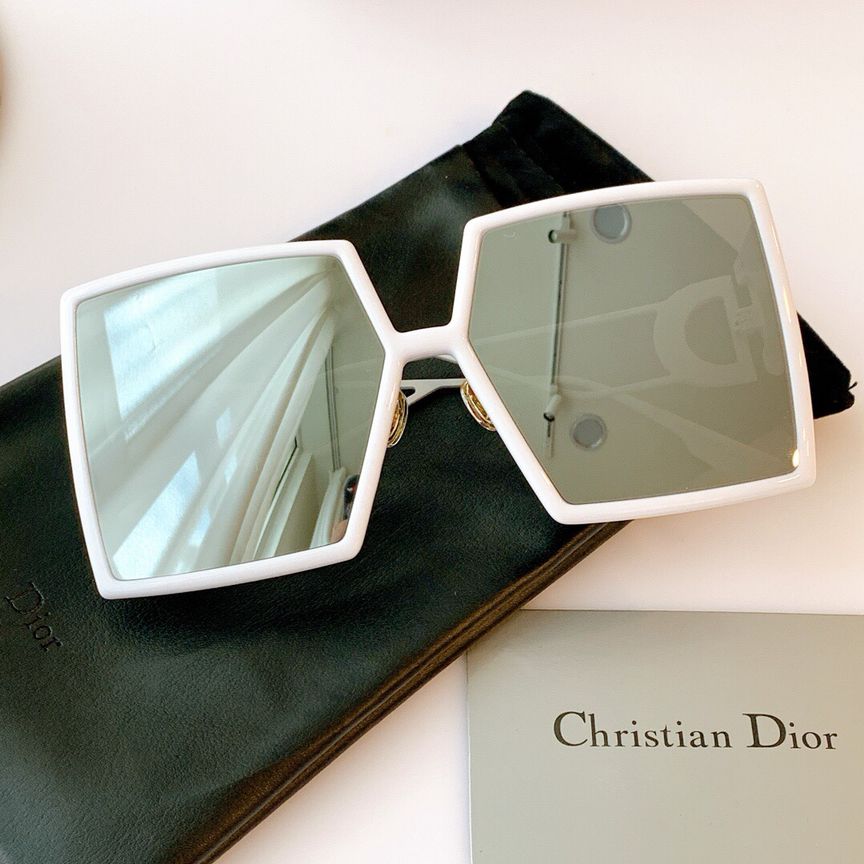 Dior迪奥大LOGO板材大框墨镜太阳眼镜