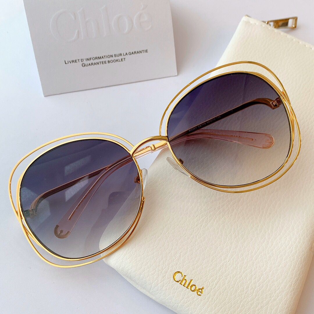 Chloé克洛伊女士多边形太阳眼镜