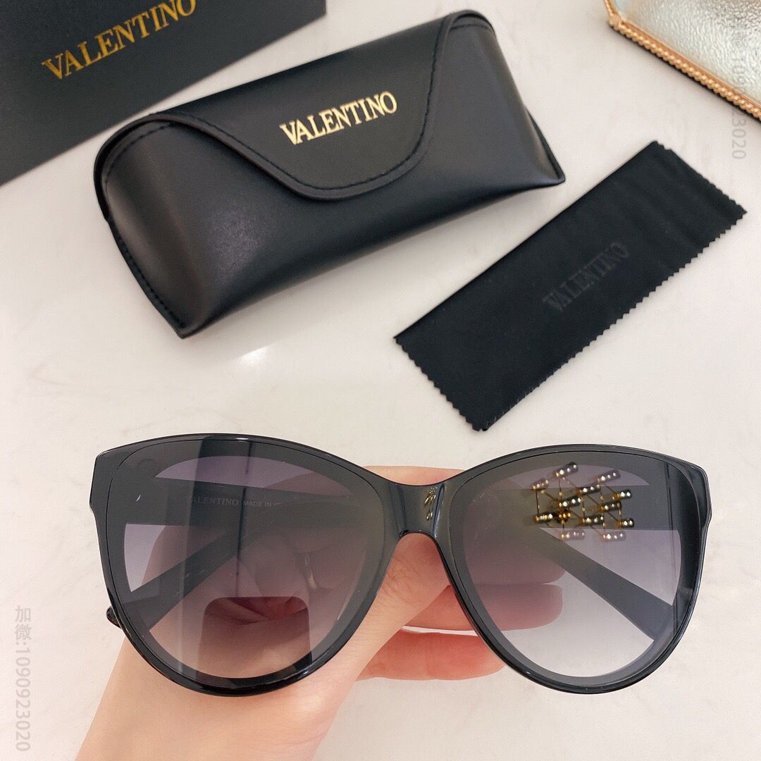 Valentino华伦天奴微扬猫眼型女士太阳眼镜