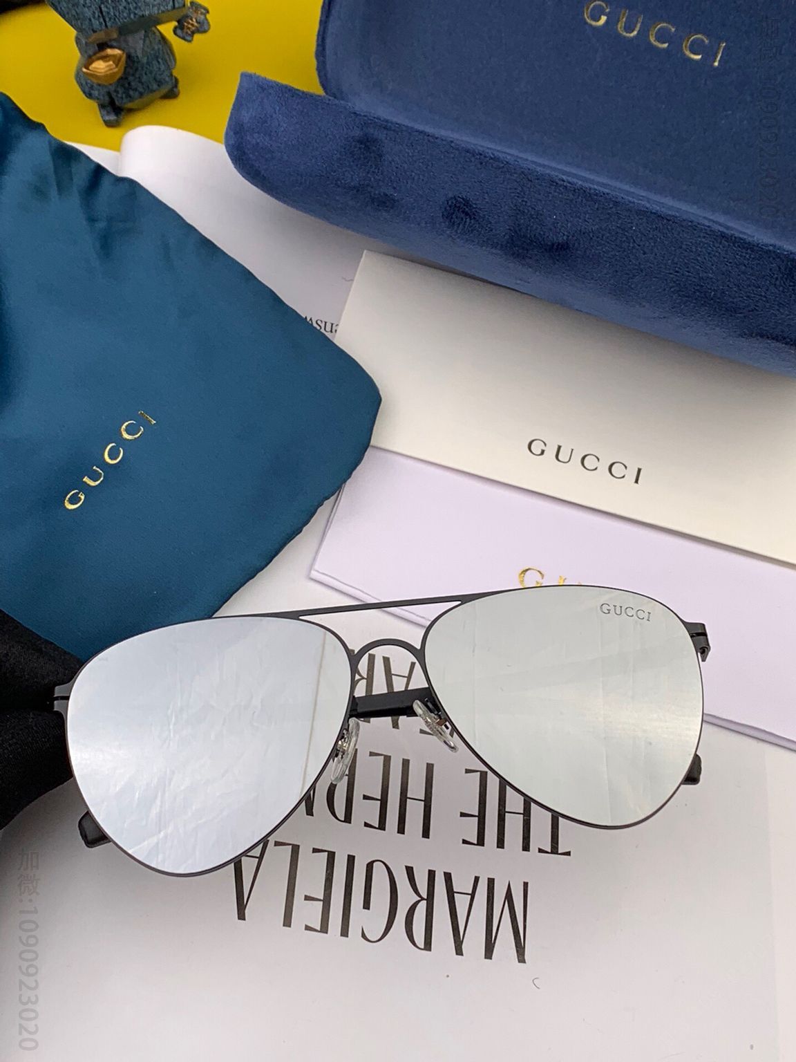 GUCCI古驰2023新款超轻无螺丝压不坏系列情侣款太阳镜
