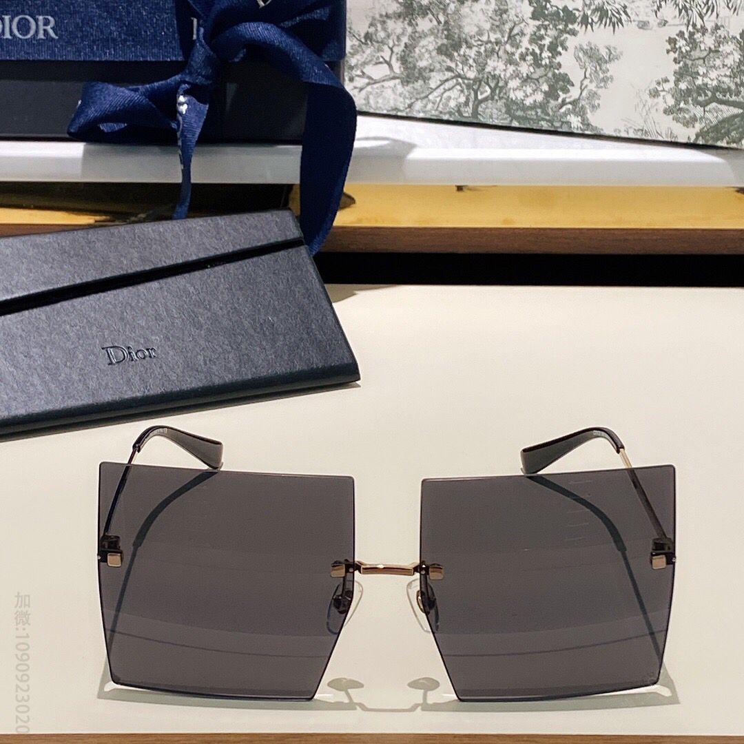 Dior迪奥透色方框太阳眼镜