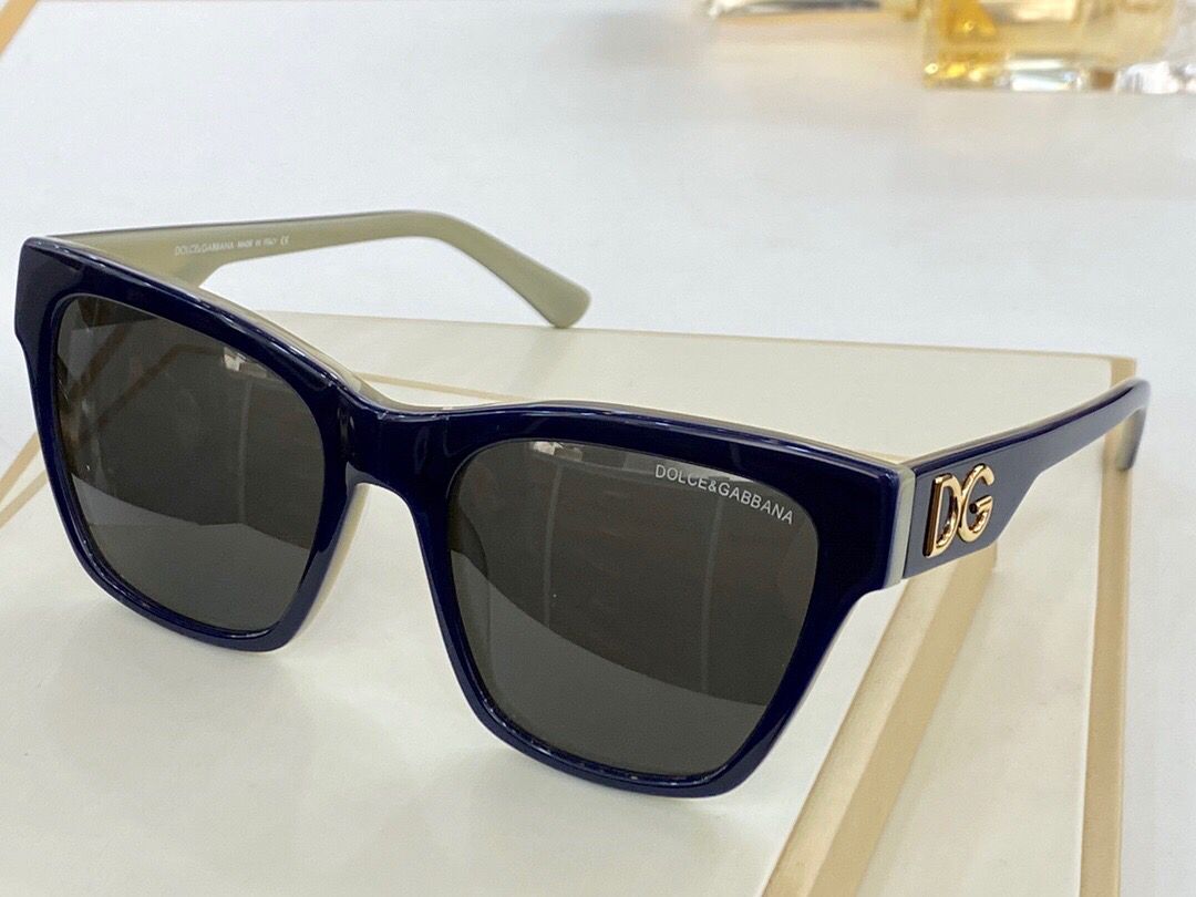 D&G杜嘉班纳时尚方框经典logo男女通用太阳眼镜