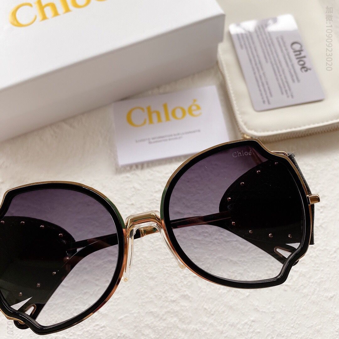 Chloe克洛伊高级树脂七彩渐进片太阳眼镜