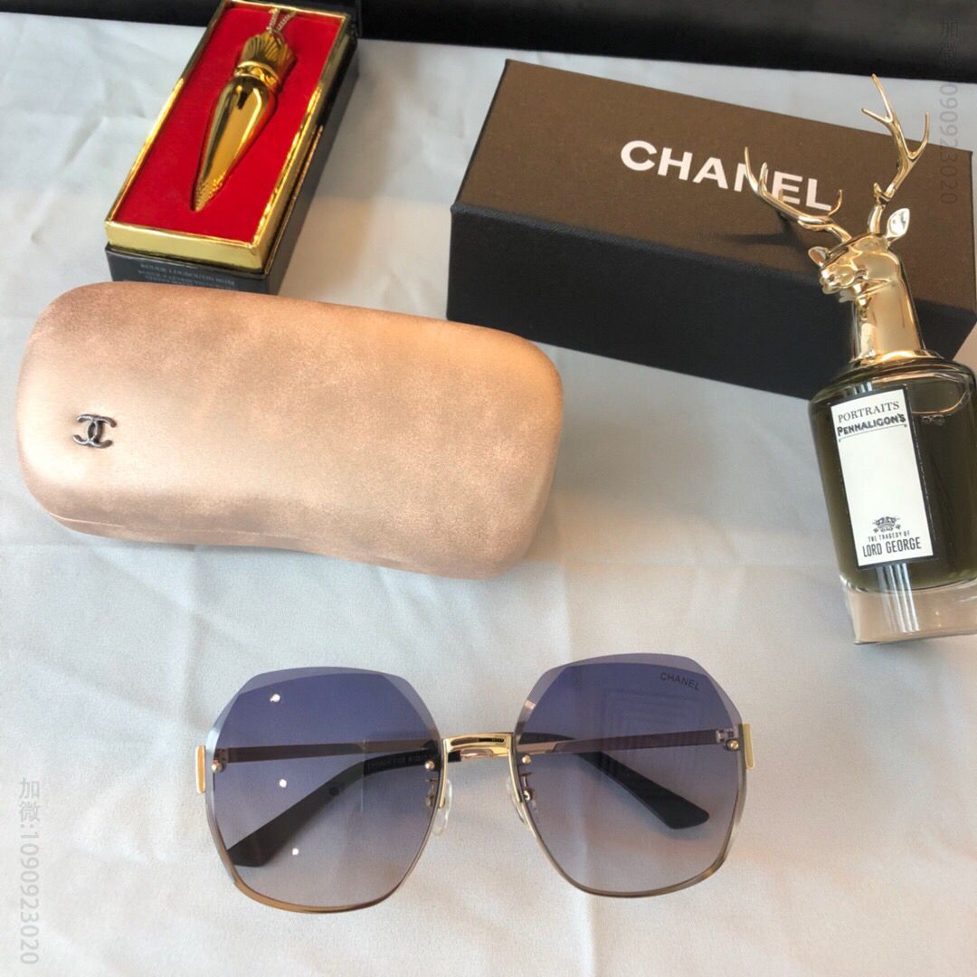 CHANEL香奈儿百搭钻石切面太阳眼镜