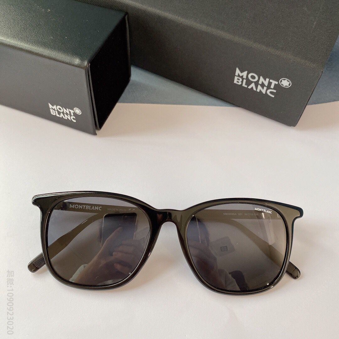 MONTBLANC万宝龙简约方框男士太阳眼镜