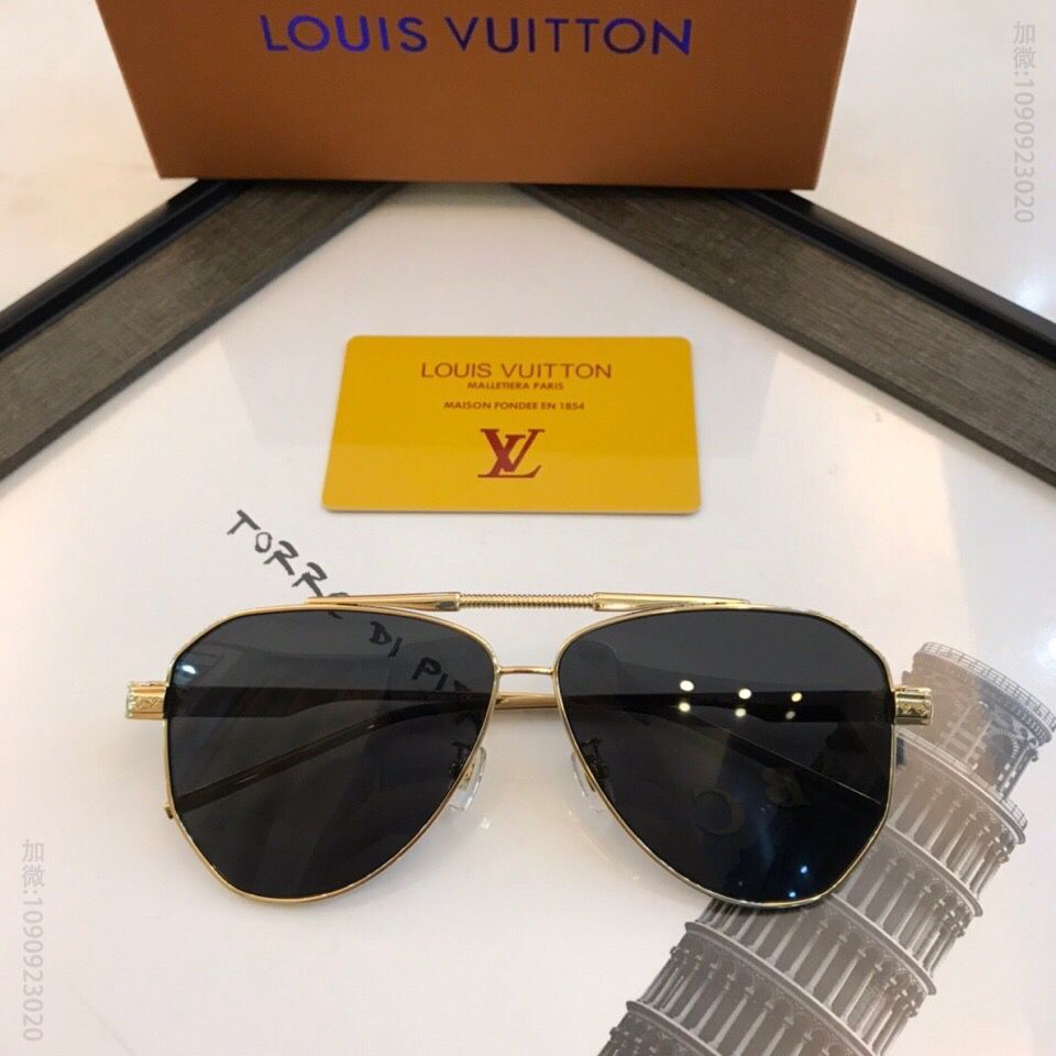 LV路易威登个性金属款男女通用太阳眼镜
