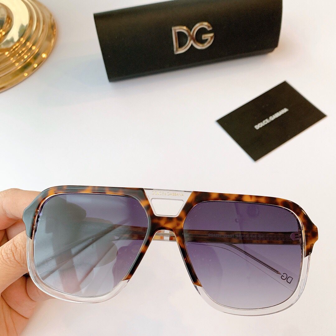 高仿DG男款眼镜 DOLCE&GABBANA男士广告款简洁风太阳眼镜 高仿DG男款眼镜 