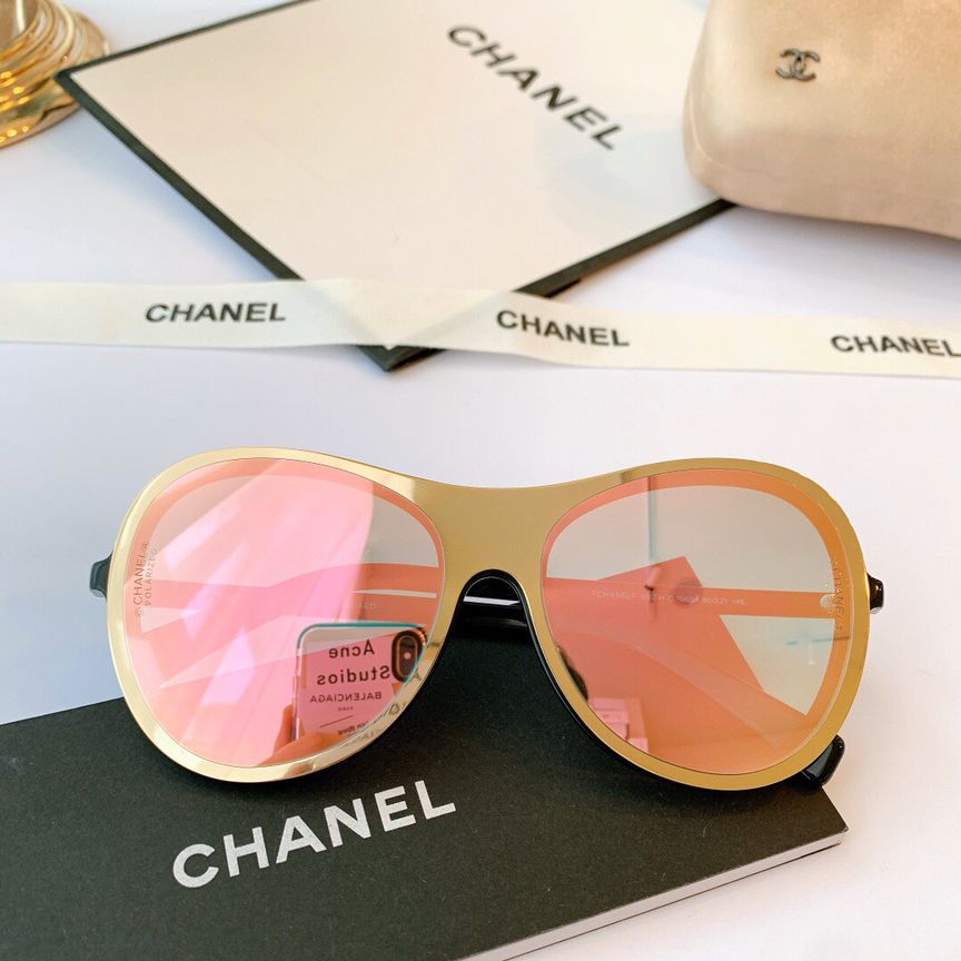CHANEL香奈儿板材金属完美结合女士太阳眼镜