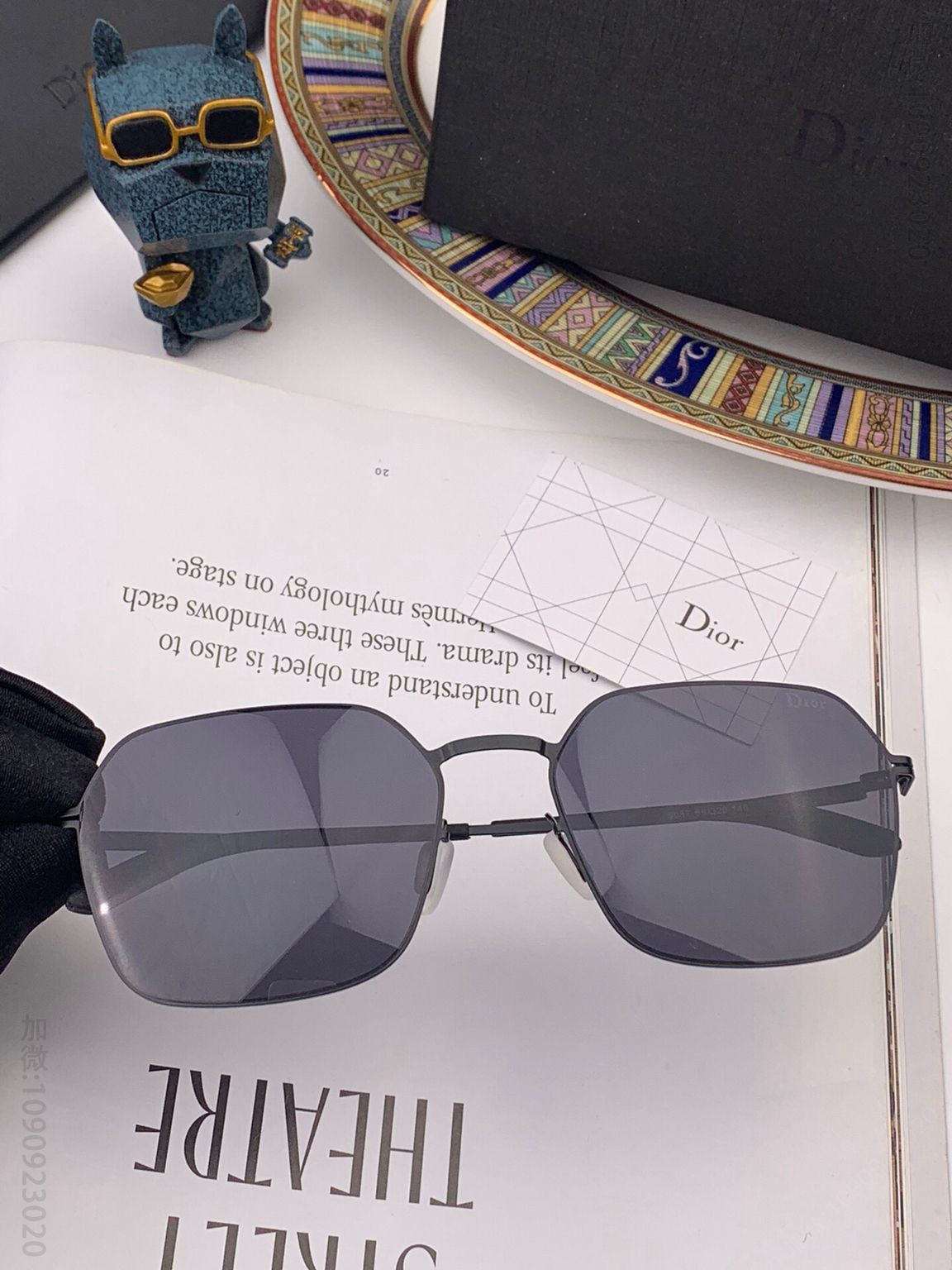Dior迪奥2023新款高清尼龙镜片男女情侣款太阳眼镜