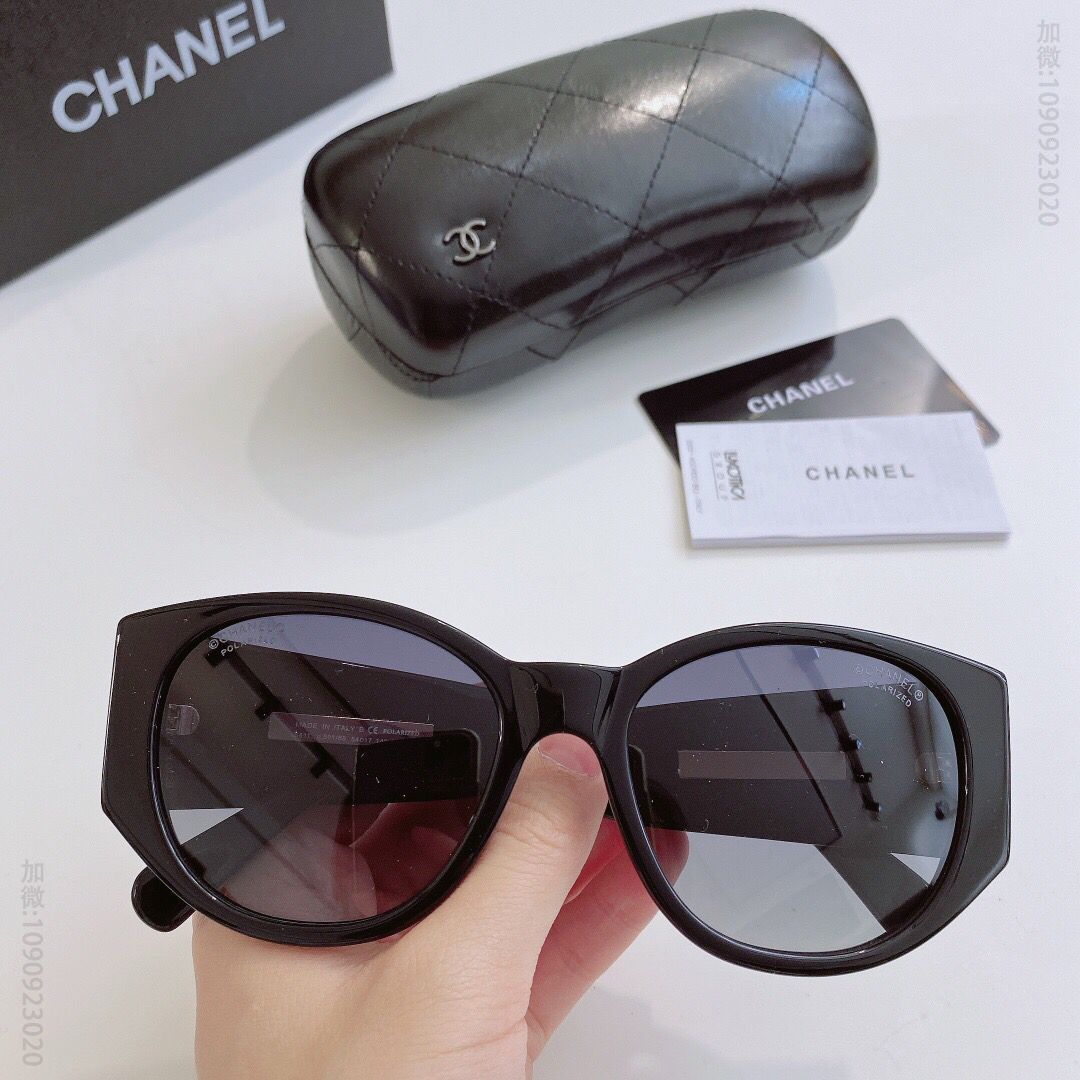 CHANEL香奈儿双C偏光开车太阳眼镜